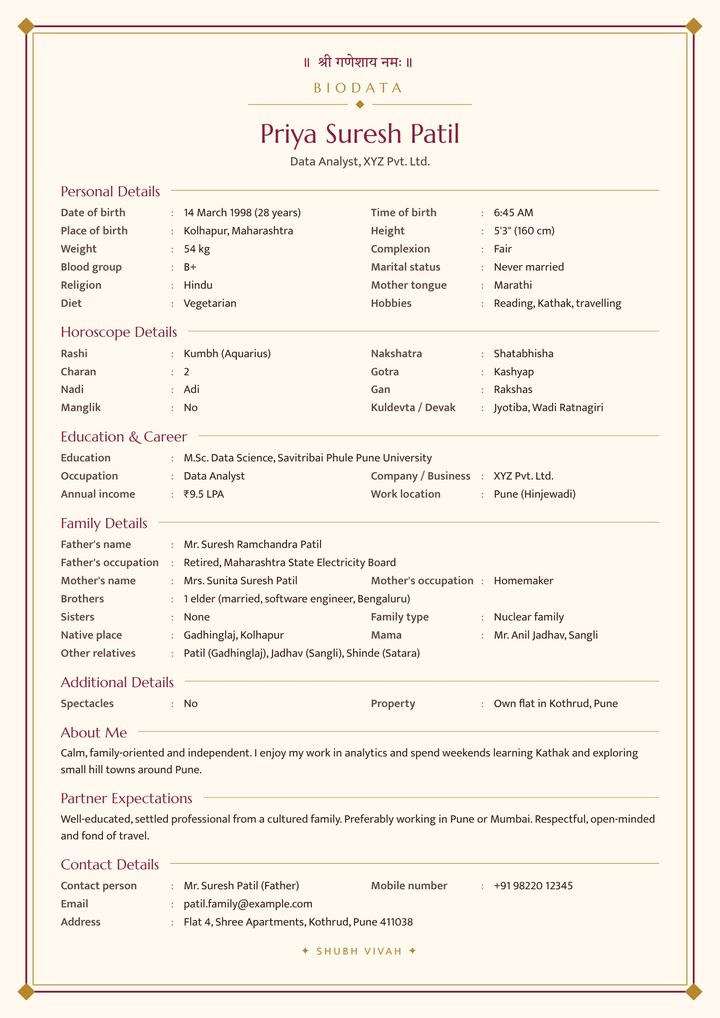 Bride – Kumkum design
